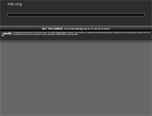 Tablet Screenshot of mk.org